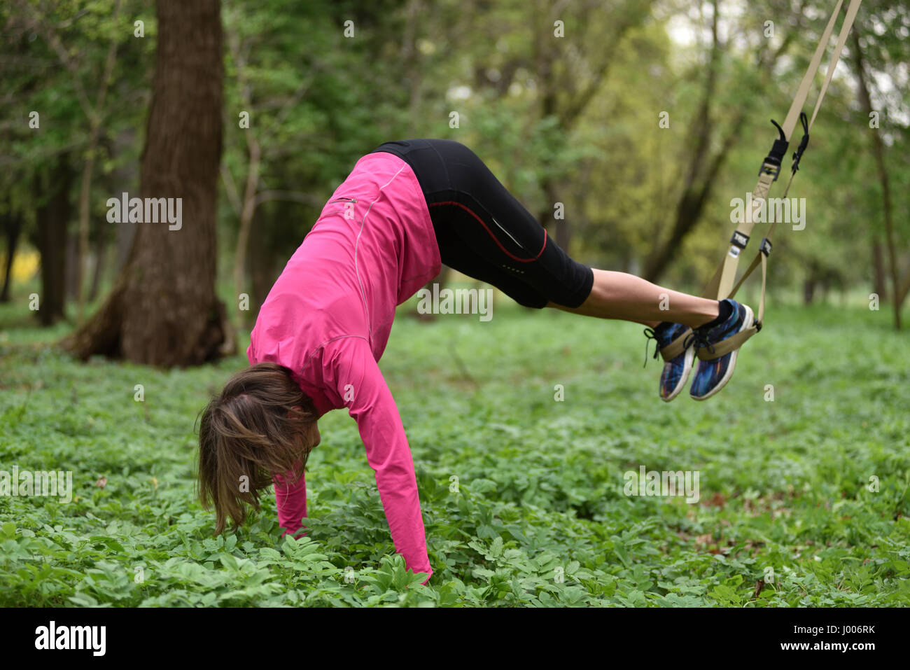 Suspension trainer hires stock photography and images Alamy