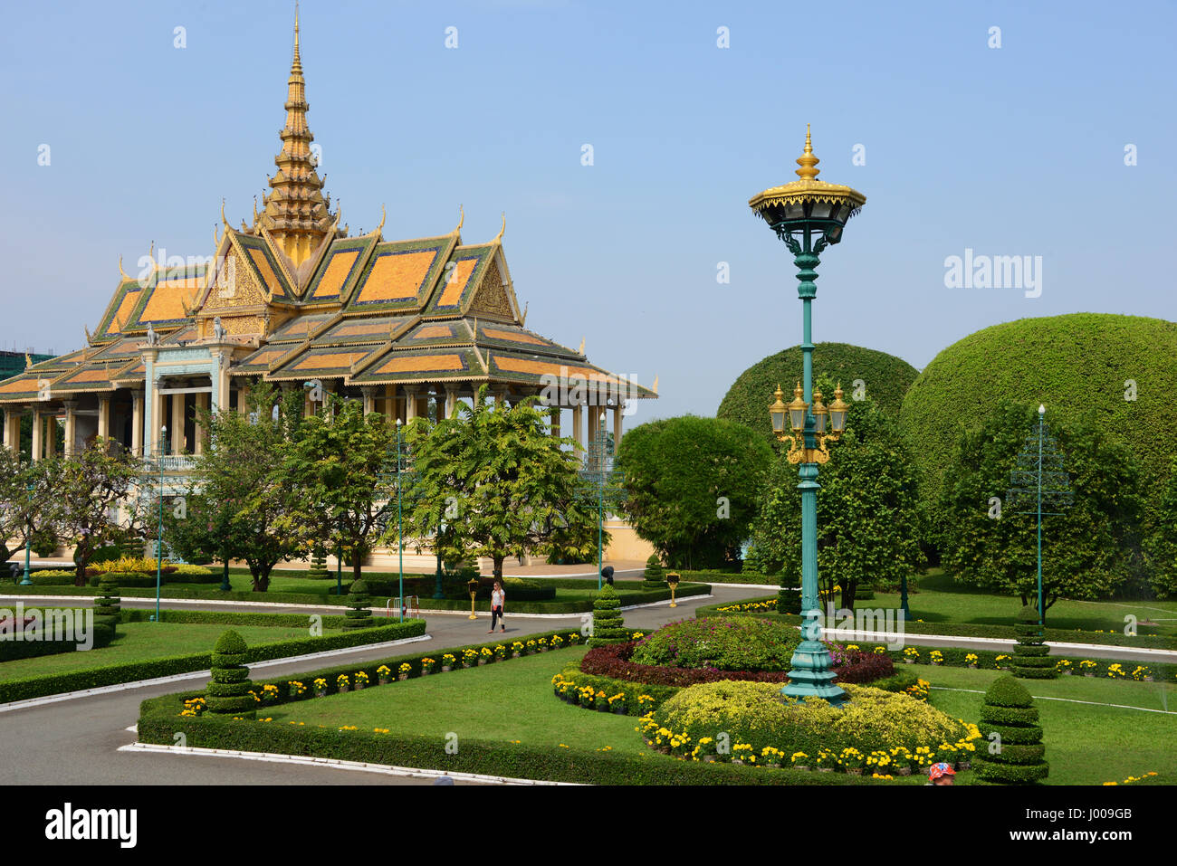 Royal Palace of Cambodia, Phnom Penh Stock Photo