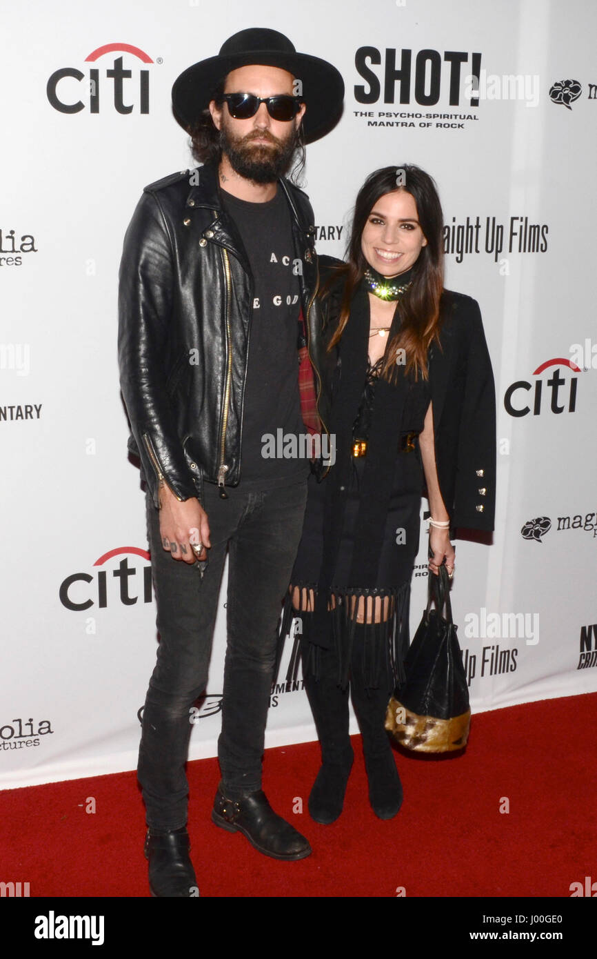 Steve Hash and Ally Hilfiger arrive for the Premiere Of 'SHOT! The