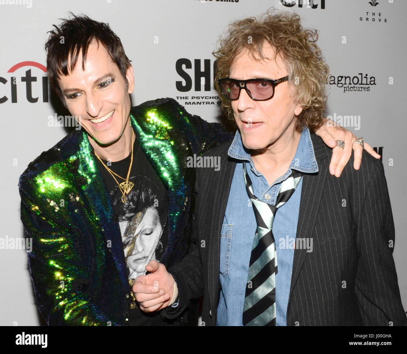 Mick Rock arrive for the Premiere Of 'SHOT! The Psycho-Spiritual Mantra ...