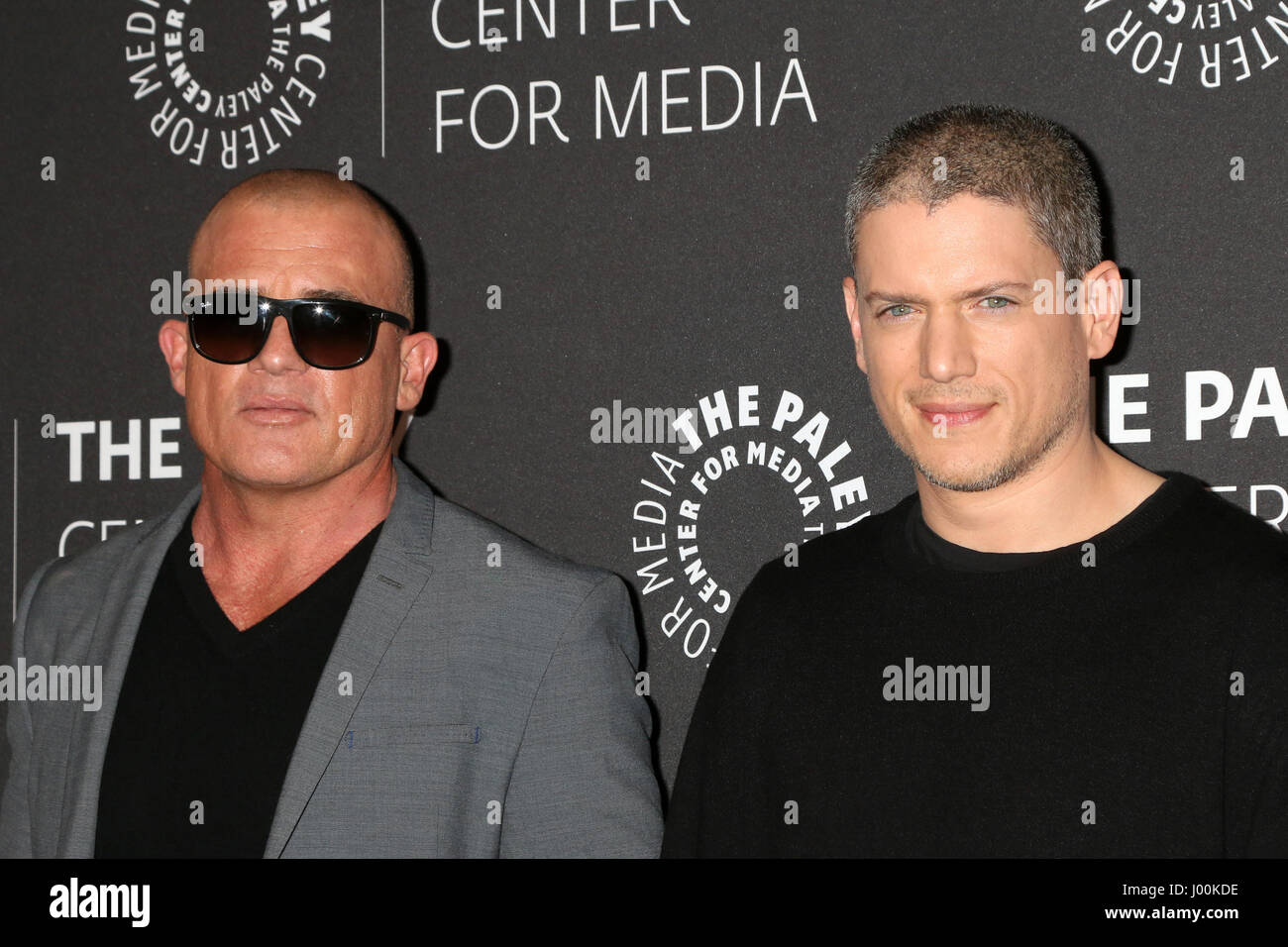 Beverly Hills, CA, USA. 29th Mar, 2017. LOS ANGELES - MAR 29: Dominic Purcel, Wentworth Miller at the ''Prison Break'' - 2017 PaleyLive LA Spring Season at Paley Center for Media on March 29, 2017 in Beverly Hills, CA Credit: Kathy Hutchins/via ZUMA Wire/ZUMA Wire/Alamy Live News Stock Photo