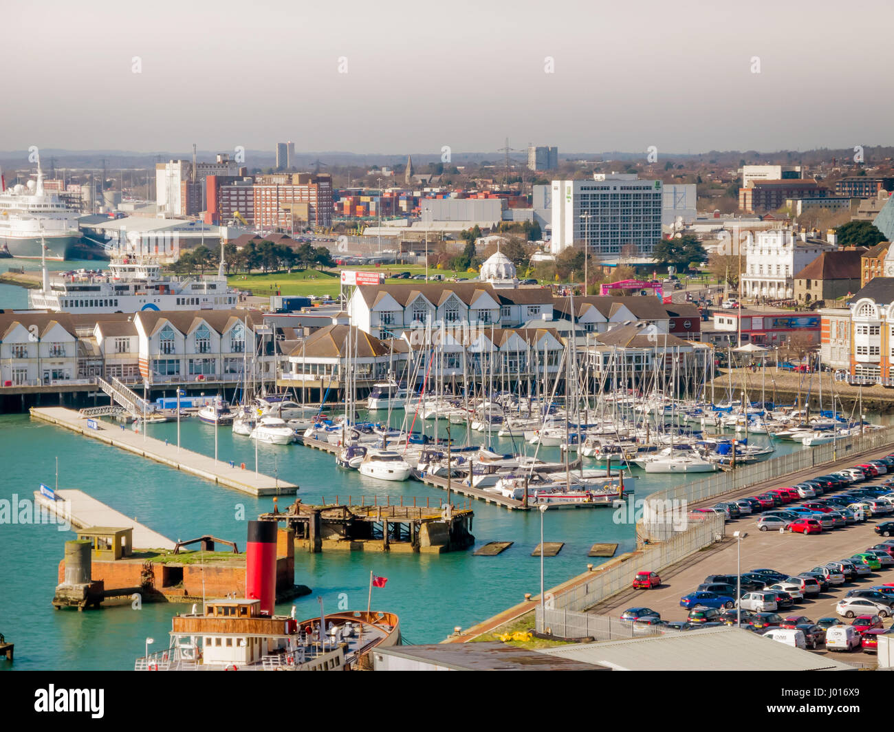 Southampton docks aerial hires stock photography and images Alamy