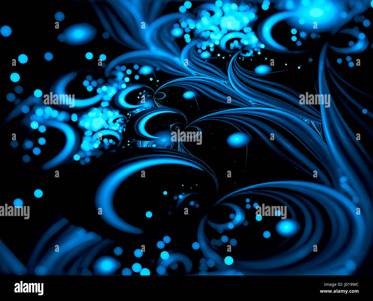 Blurred jewelry background - abstract digitally generated image Stock Photo