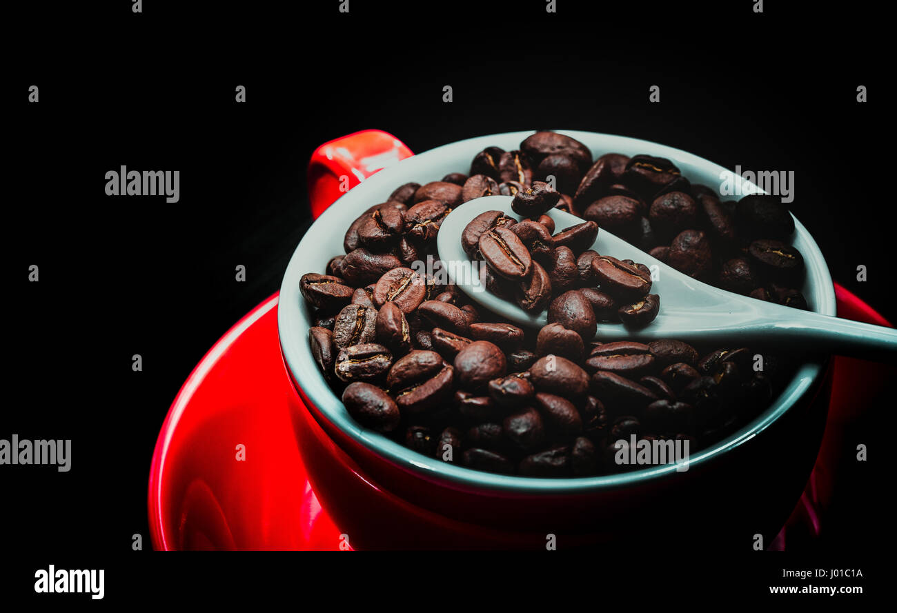 Roasted Coffee Bean Stock Photo Alamy