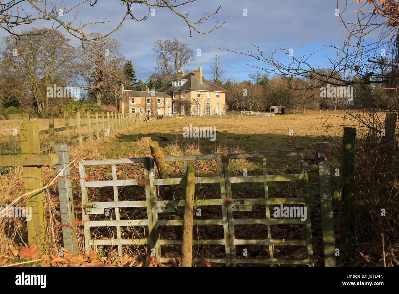 Broxted House detached Georgian country house architecture, Sutton ...