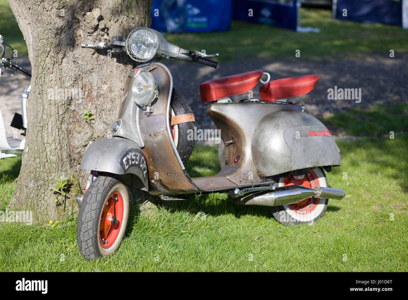 vintage vespa scooter Stock Photo - Alamy