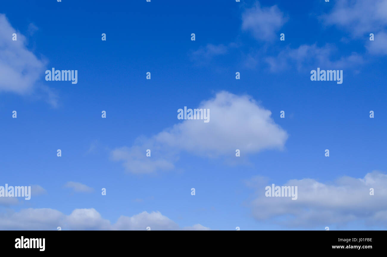 white clouds on blue sky background in sunny day Stock Photo - Alamy