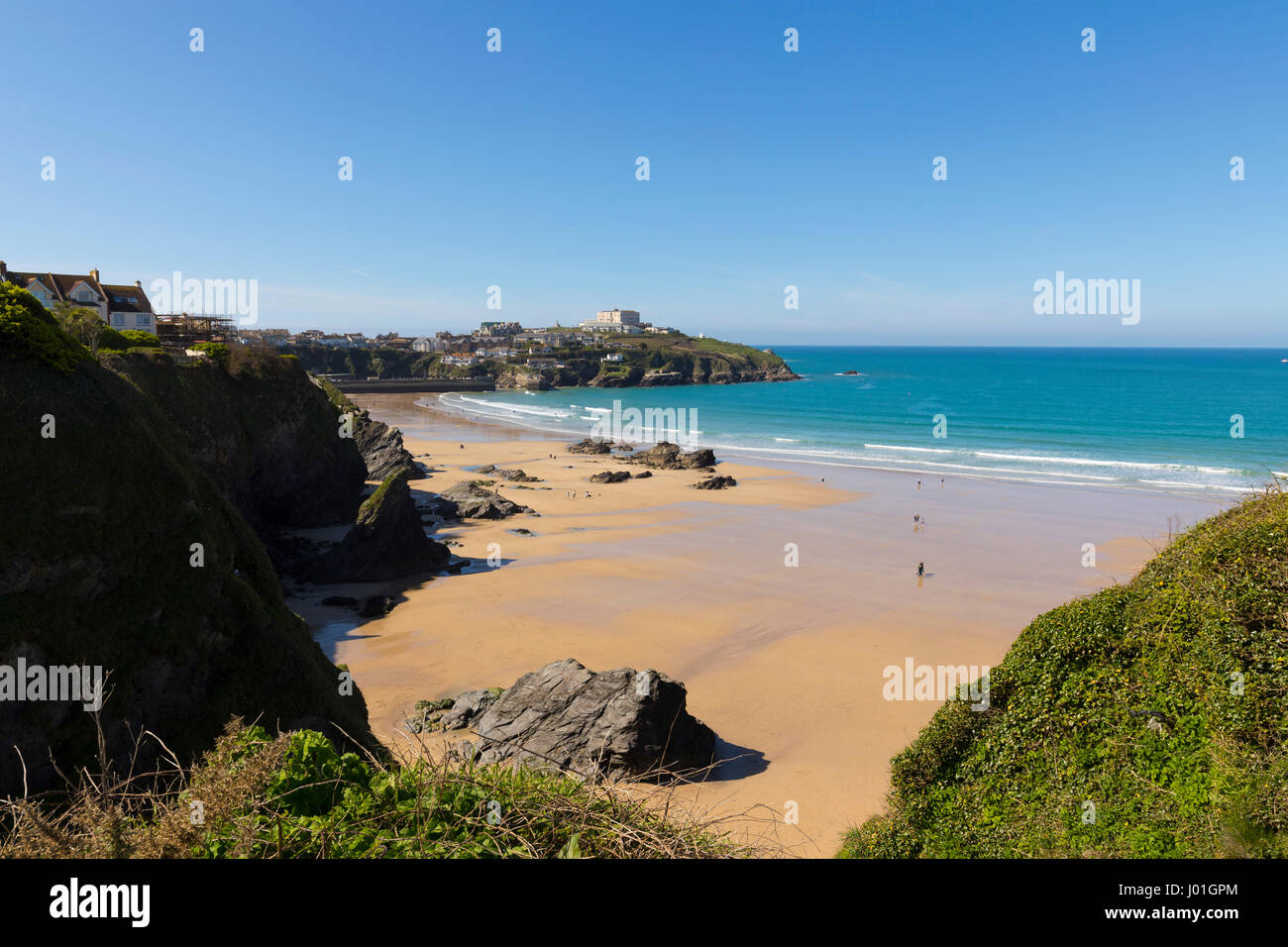 Newquay, Cornwall, England Stock Photo