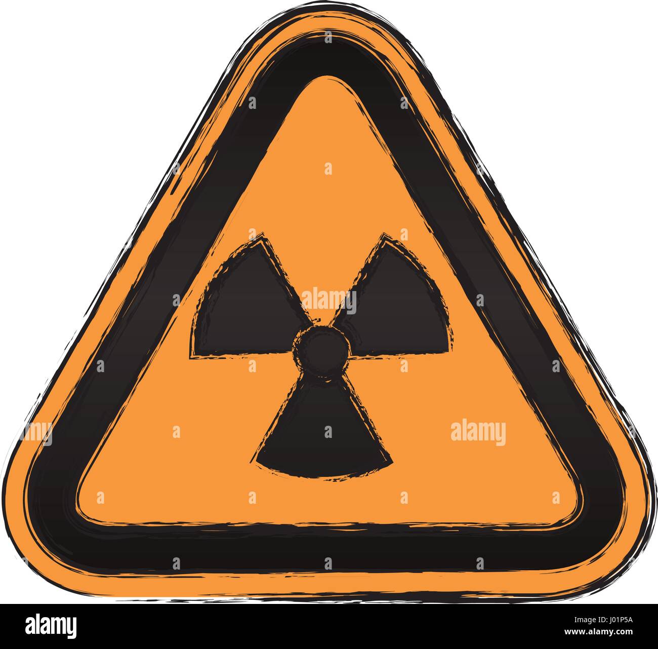 Nuclear sign advert icon vector illustration graphic design Stock ...