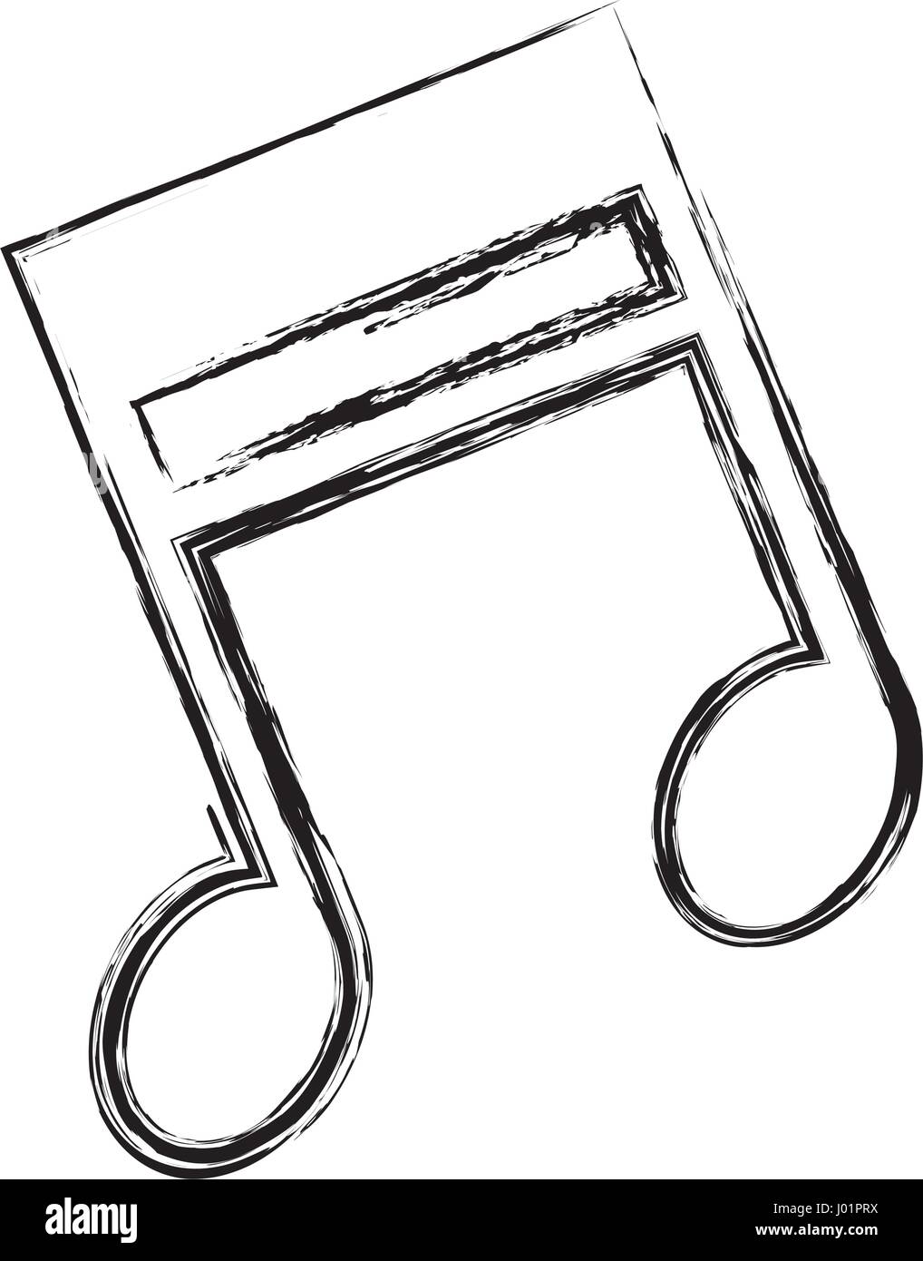 Music note symbol icon vector illustration graphic design Stock Vector ...