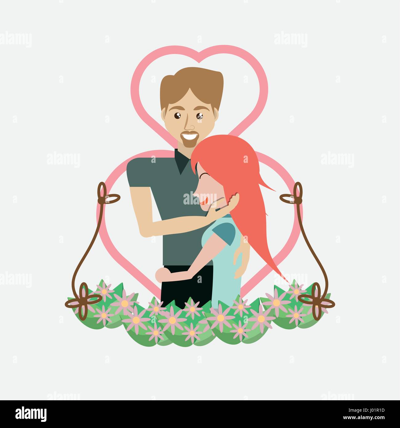 love couple romance relationship Stock Vector Image & Art - Alamy