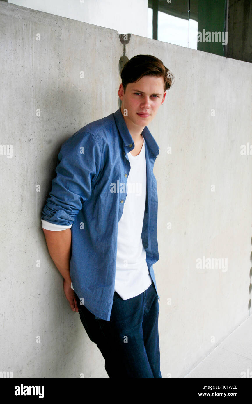 BILL SKARSGÅRD actor one of the Swedish Stellan Skarsgård sons with ambitions  to continue the legacy of film 2010 Stock Photo