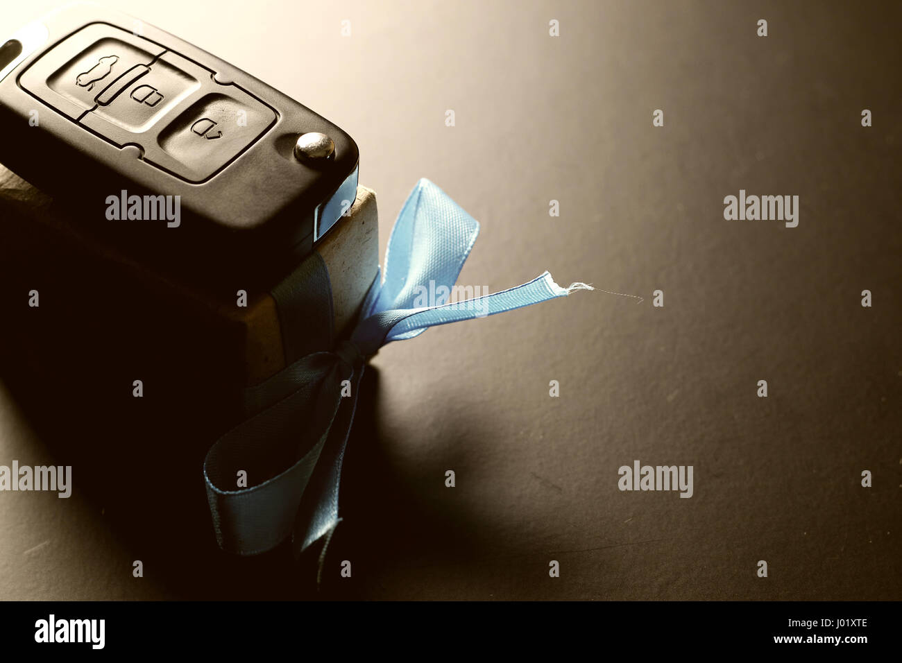 Car key gift box isolated hi-res stock photography and images - Alamy