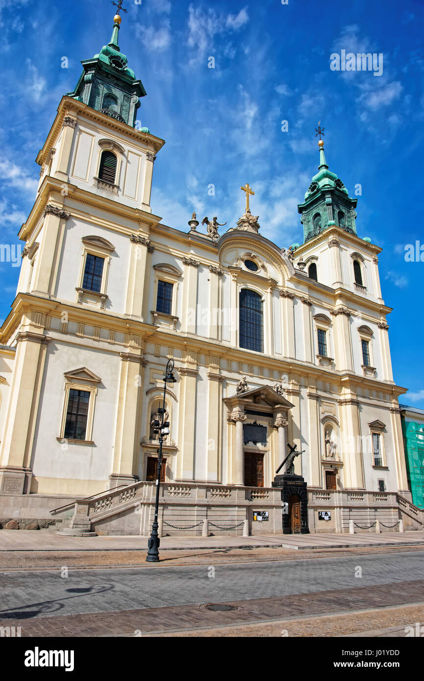 Holy Cross Church in Warsaw, Poland Stock Photo 137726441 Alamy