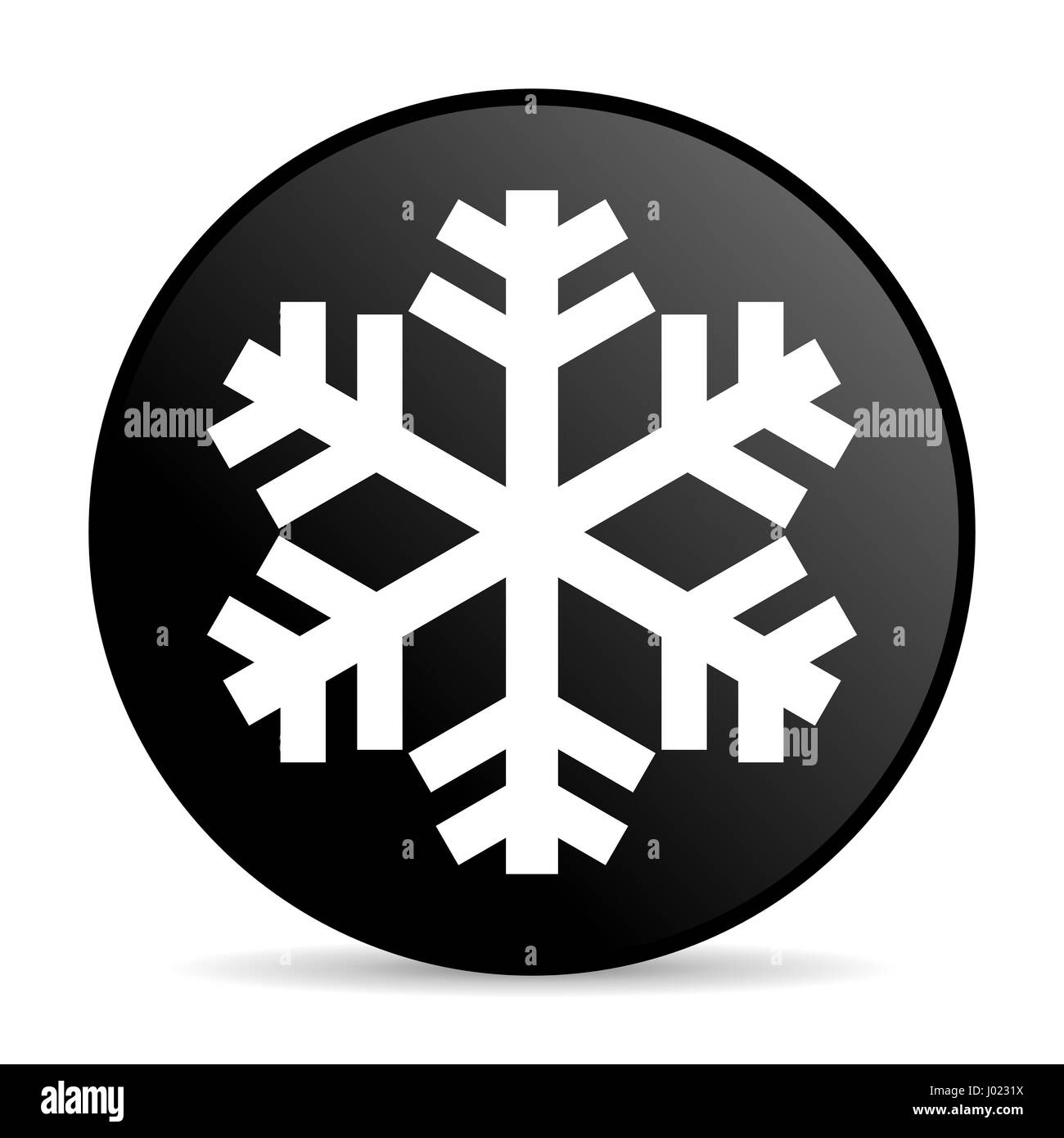 Snow Symbol Weather Forecast Black And White Stock Photos Images Alamy