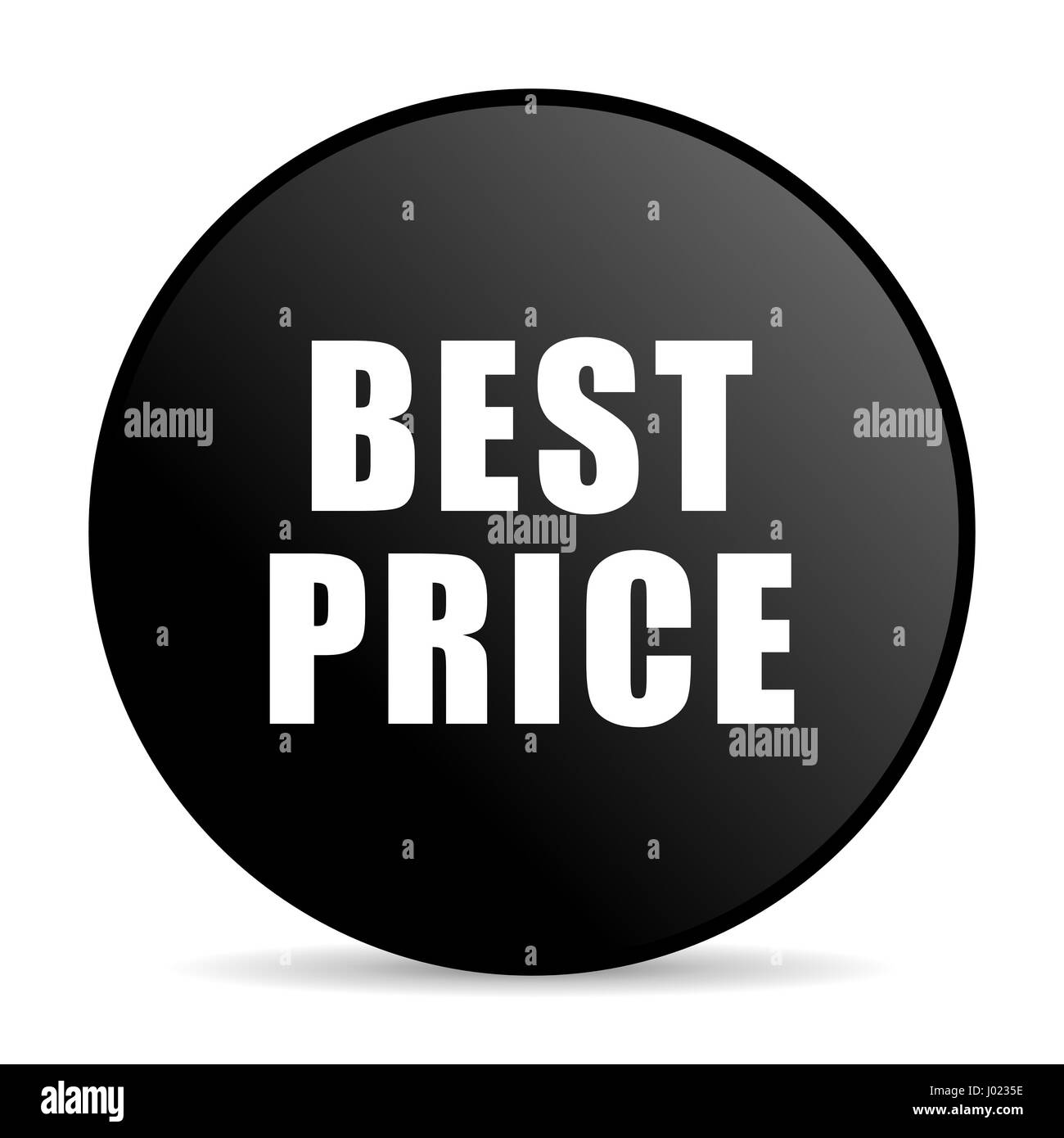 Best seller black color web design round internet icon on white background  Stock Photo - Alamy