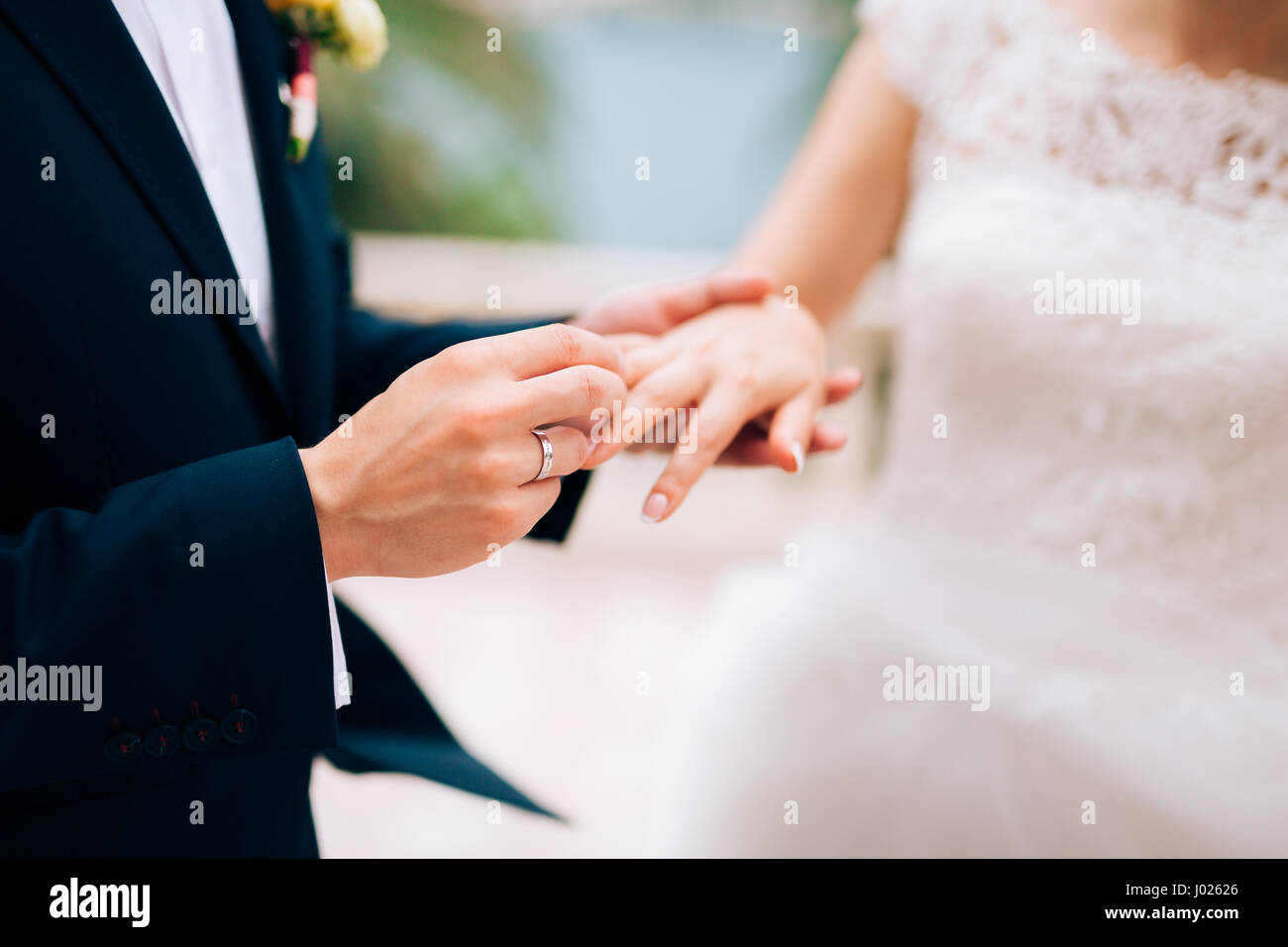 Bride groom in wedding dresses hi-res stock photography and images - Alamy