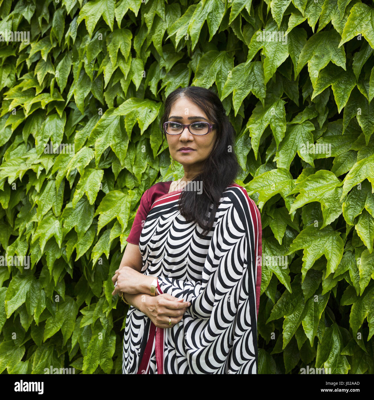Portrait of Ananda Devi 25/05/2015 ©Philippe MATSAS/Opale Stock Photo