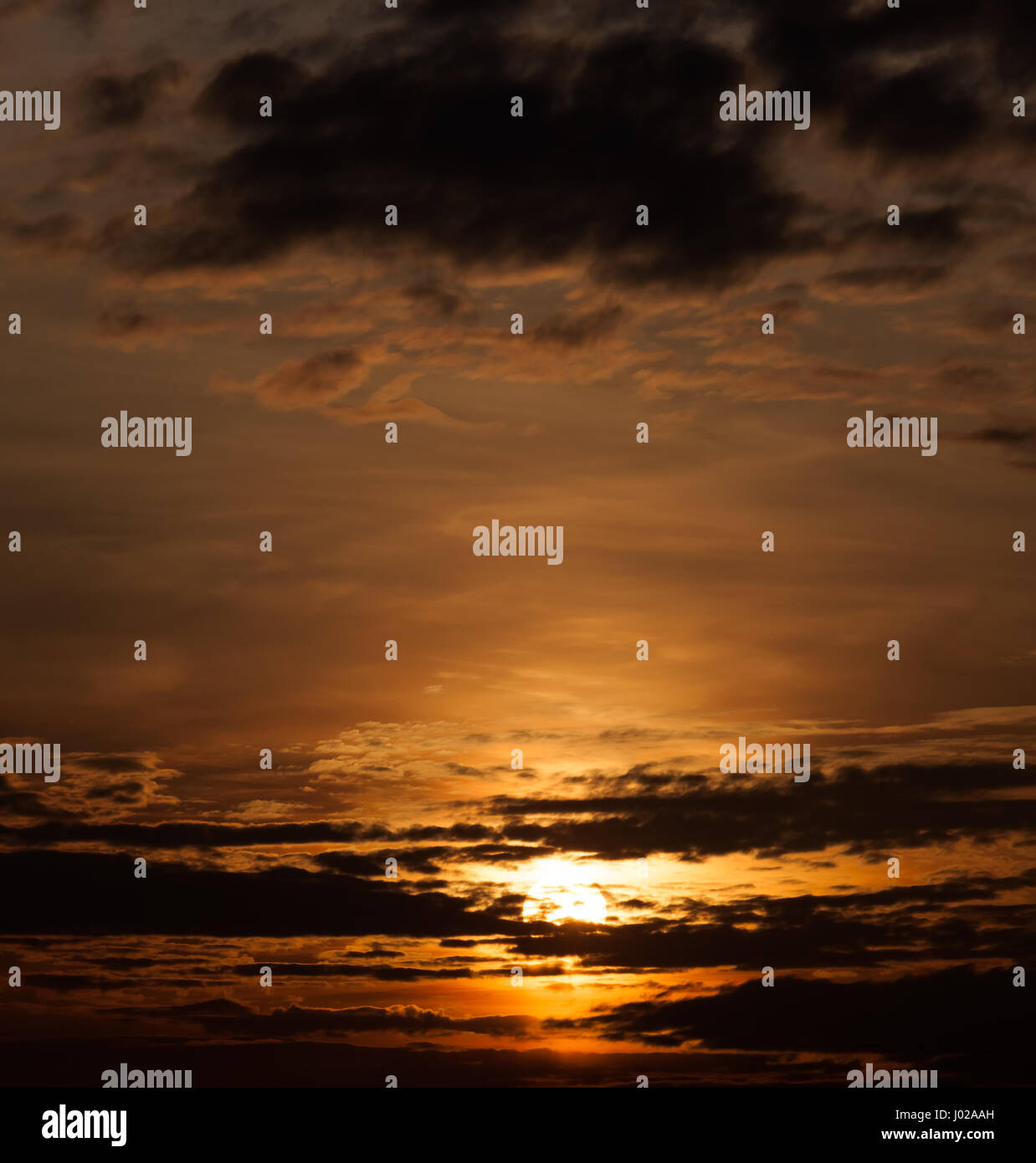 sunrise with clouds. Sunset Sky Background Stock Photo - Alamy