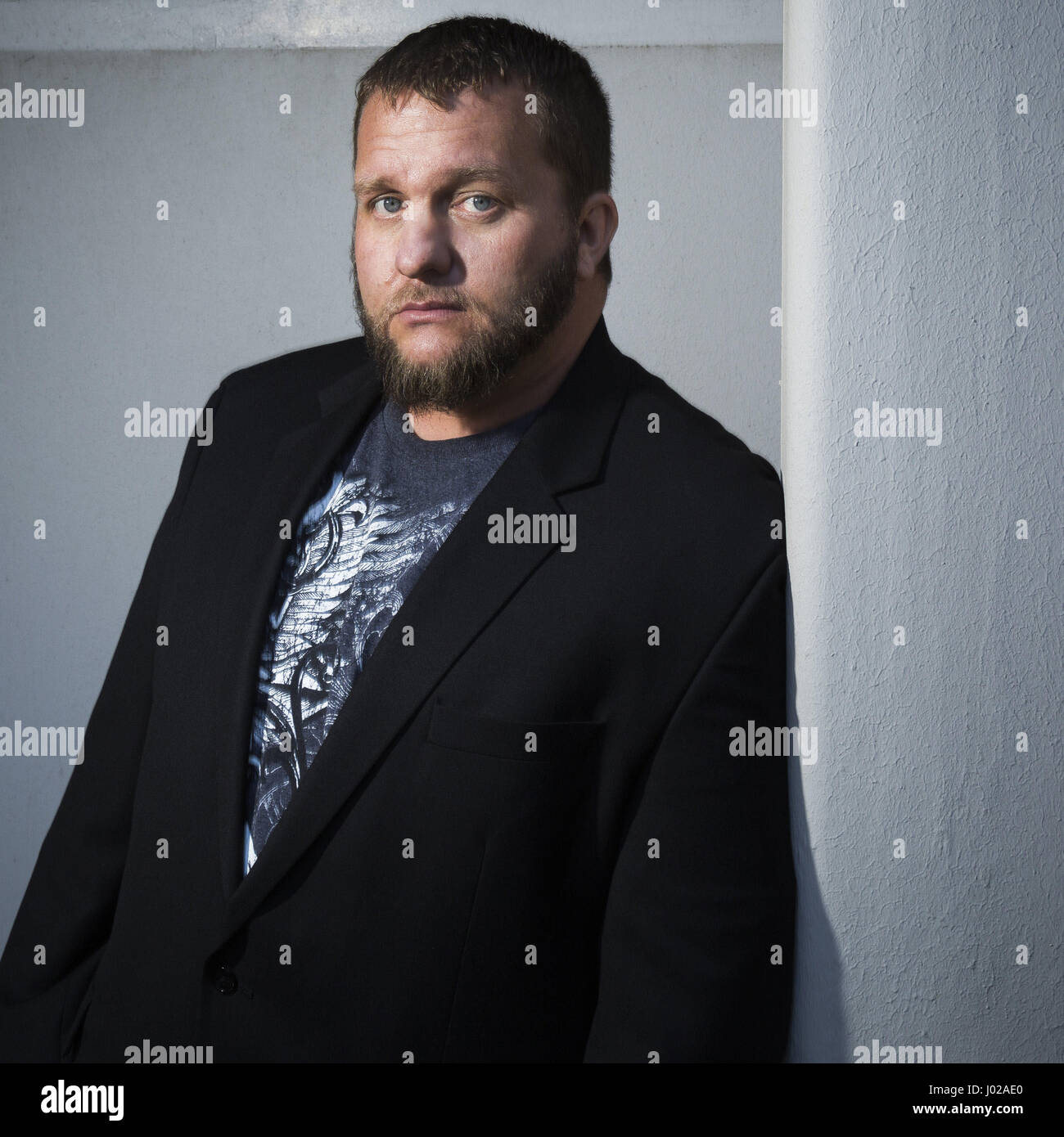 Portrait of Matthew McBride (Mc Bride) 25/05/2015 ©Philippe MATSAS ...