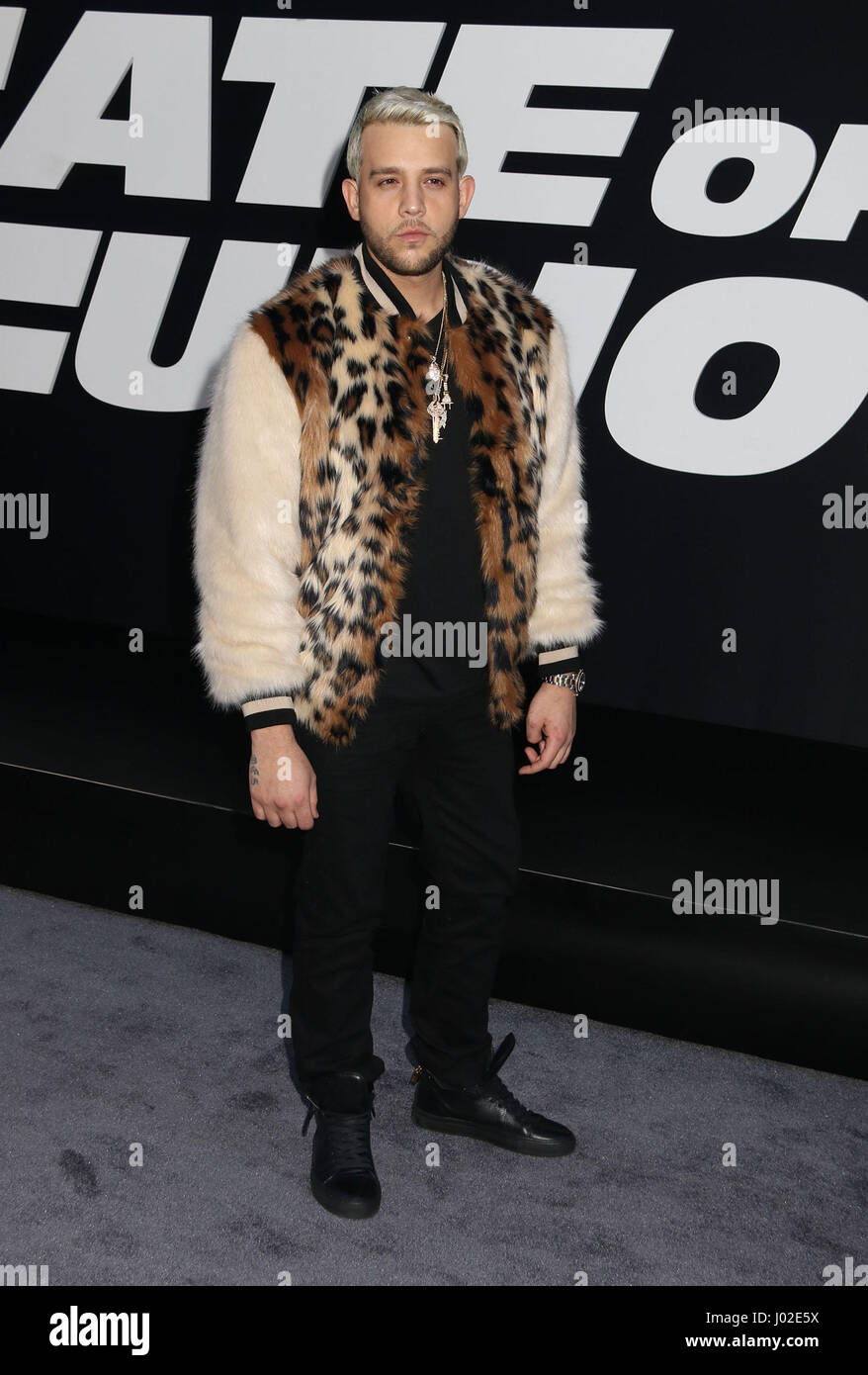 New York, New York, USA. 8th Apr, 2017. Rapper MESSIAH EL ARTISTA ...