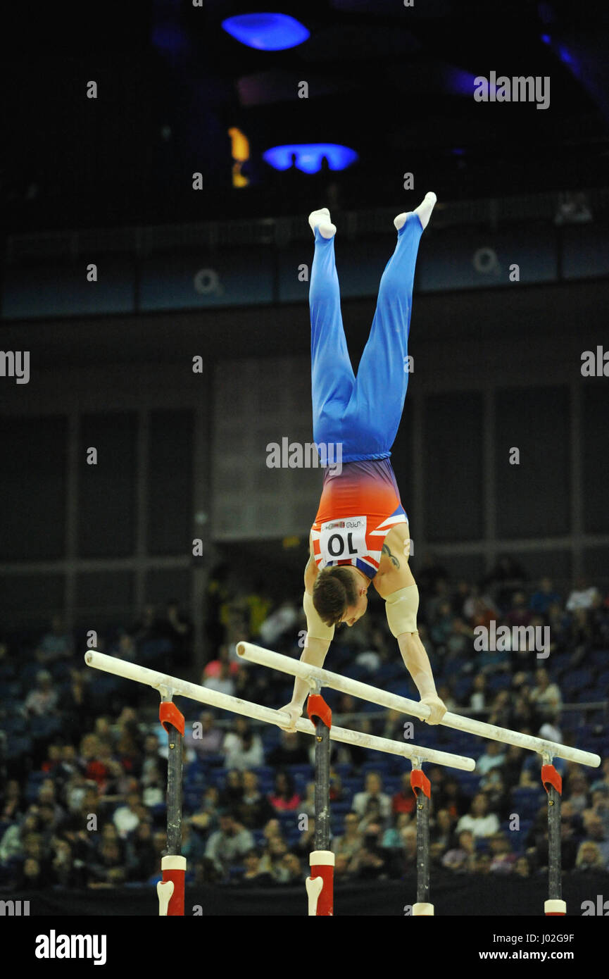 London, UK. 8th April, 2017. Brinn Bevan (GBR) Competing In The ...