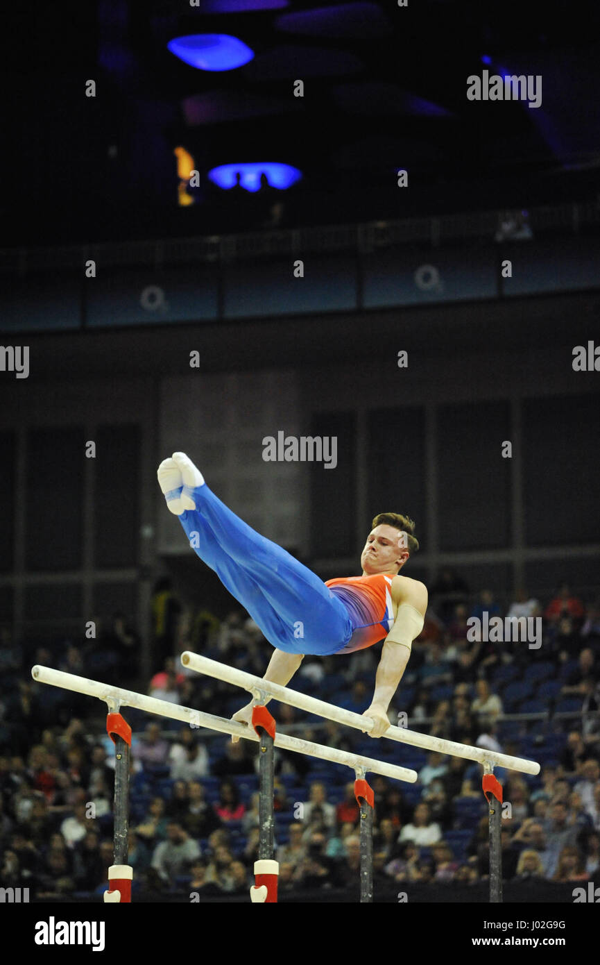 Brinn Bevan Competing On Pommel Horse Hi-res Stock Photography And ...