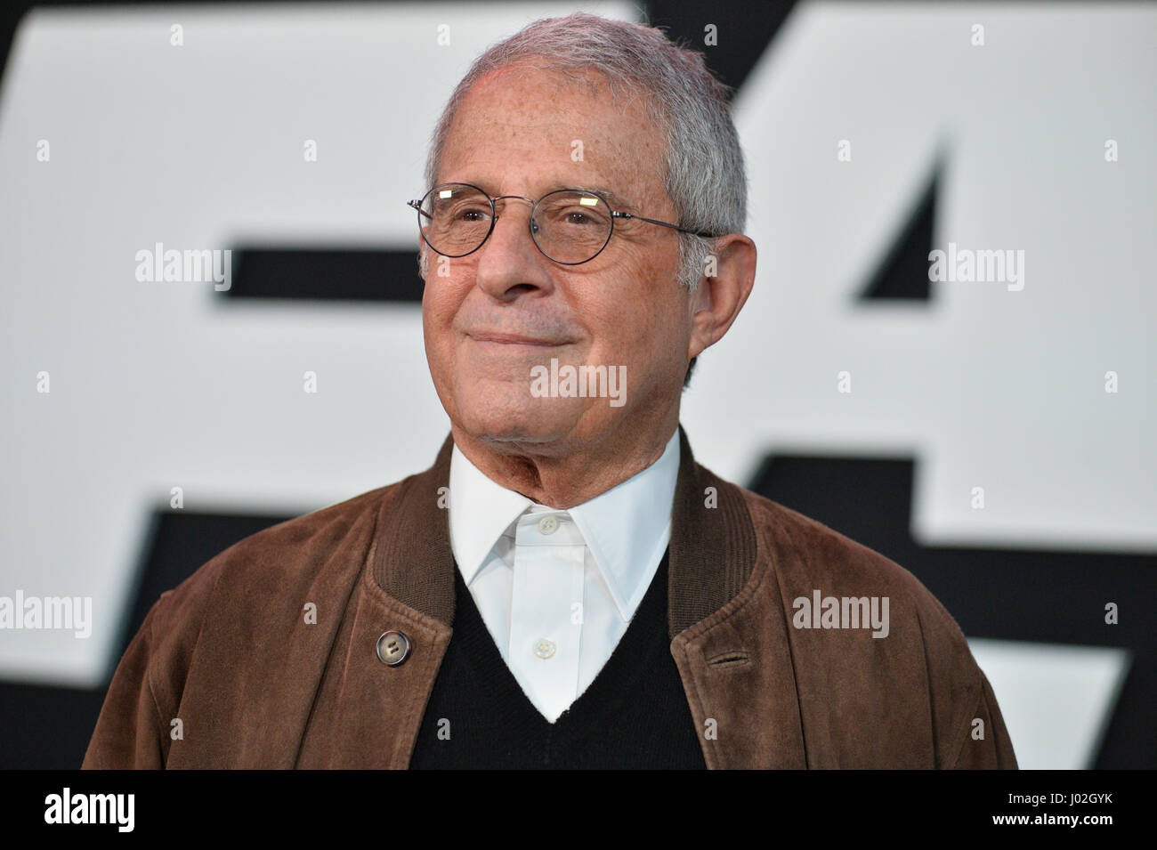 New York, USA. 8th April, 2017. Ron Meyer (President & CEO of Universal Studios) attends 'The Fate Of The Furious' New York Premiere at Radio City Music Hall on April 8, 2017 in New York City. credit: Erik Pendzich Credit: Erik Pendzich/Alamy Live News Stock Photo