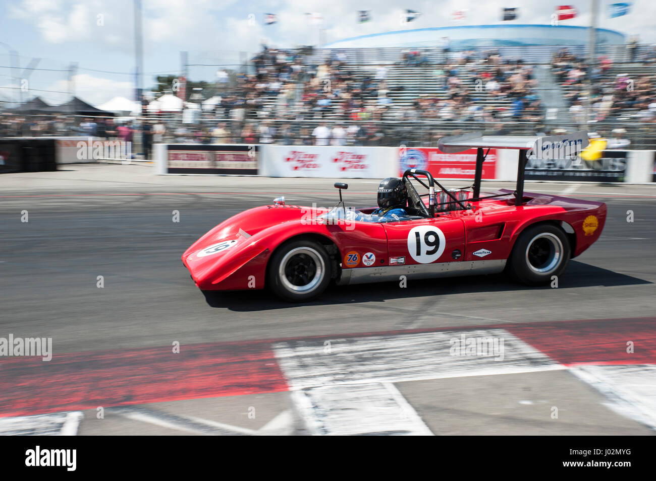 The Grand Prix of Long Beach, Saturday Racing Stock Photo