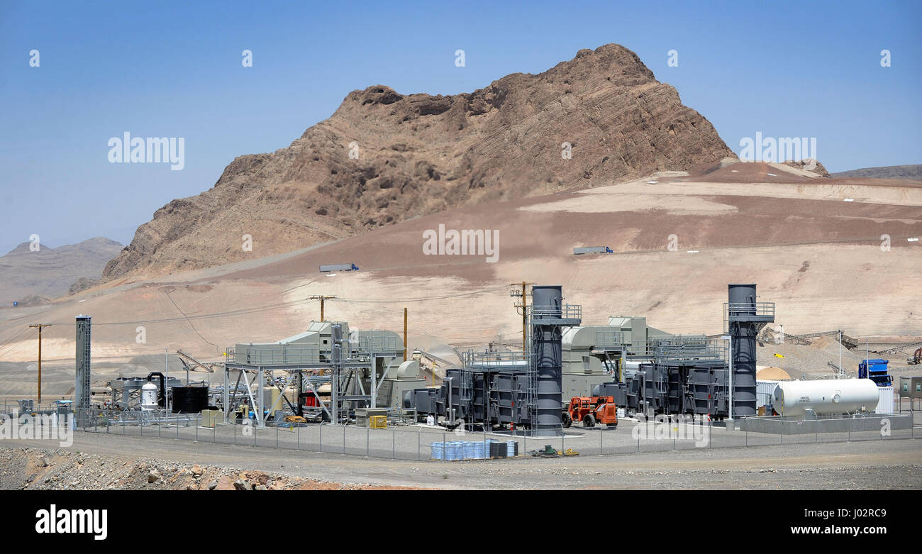 Las Vegas, Nevada, USA. 17th May, 2012. The 12 megawatt power station