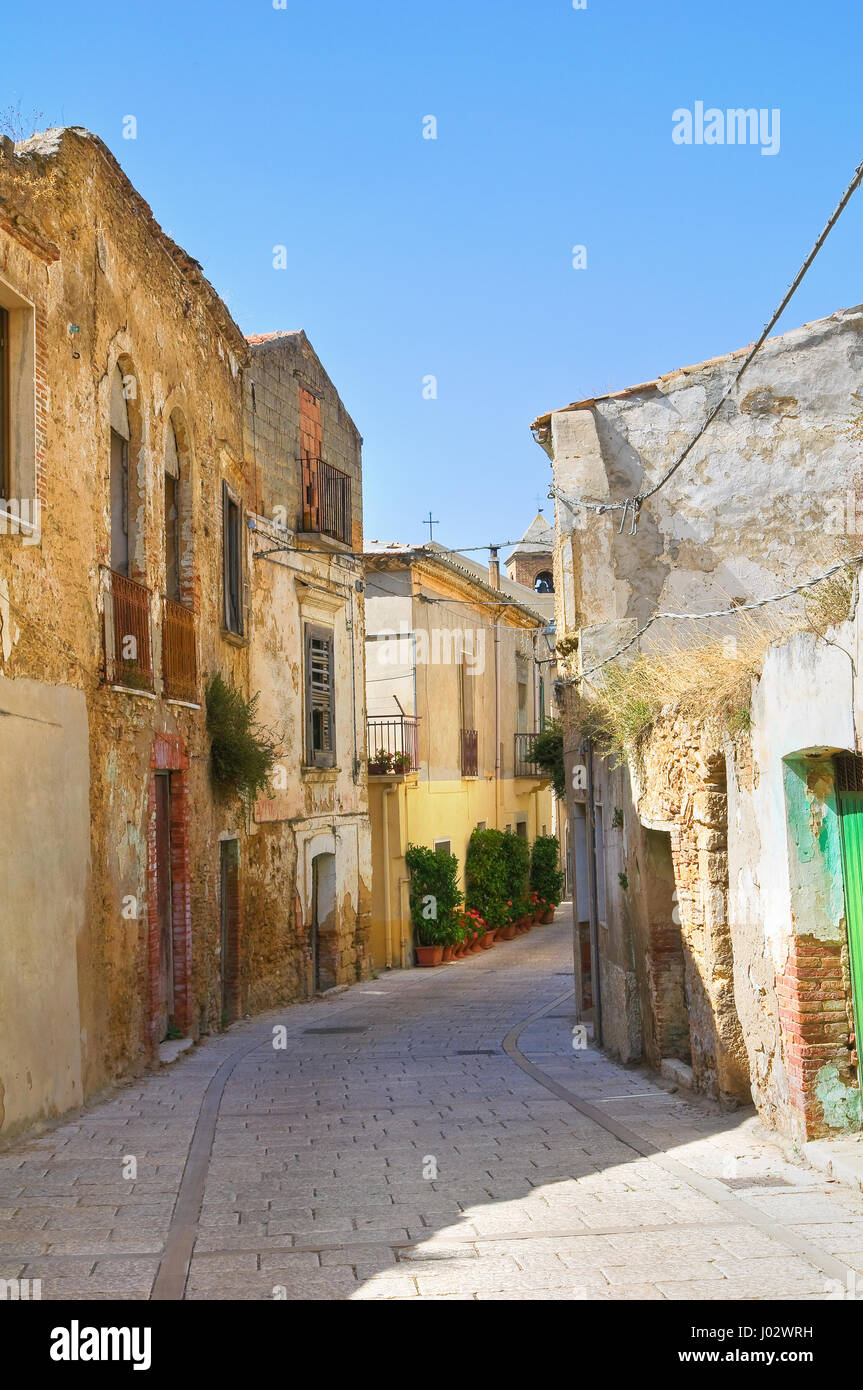 Alleyway. Genzano di Lucania. Italy. Stock Photo