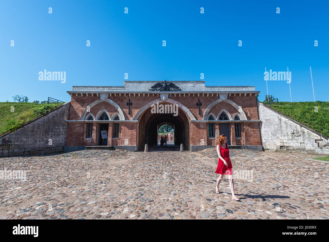 Nikolai (Nicholas) Gate in Daugavpils Fortress also called Dinaburg ...