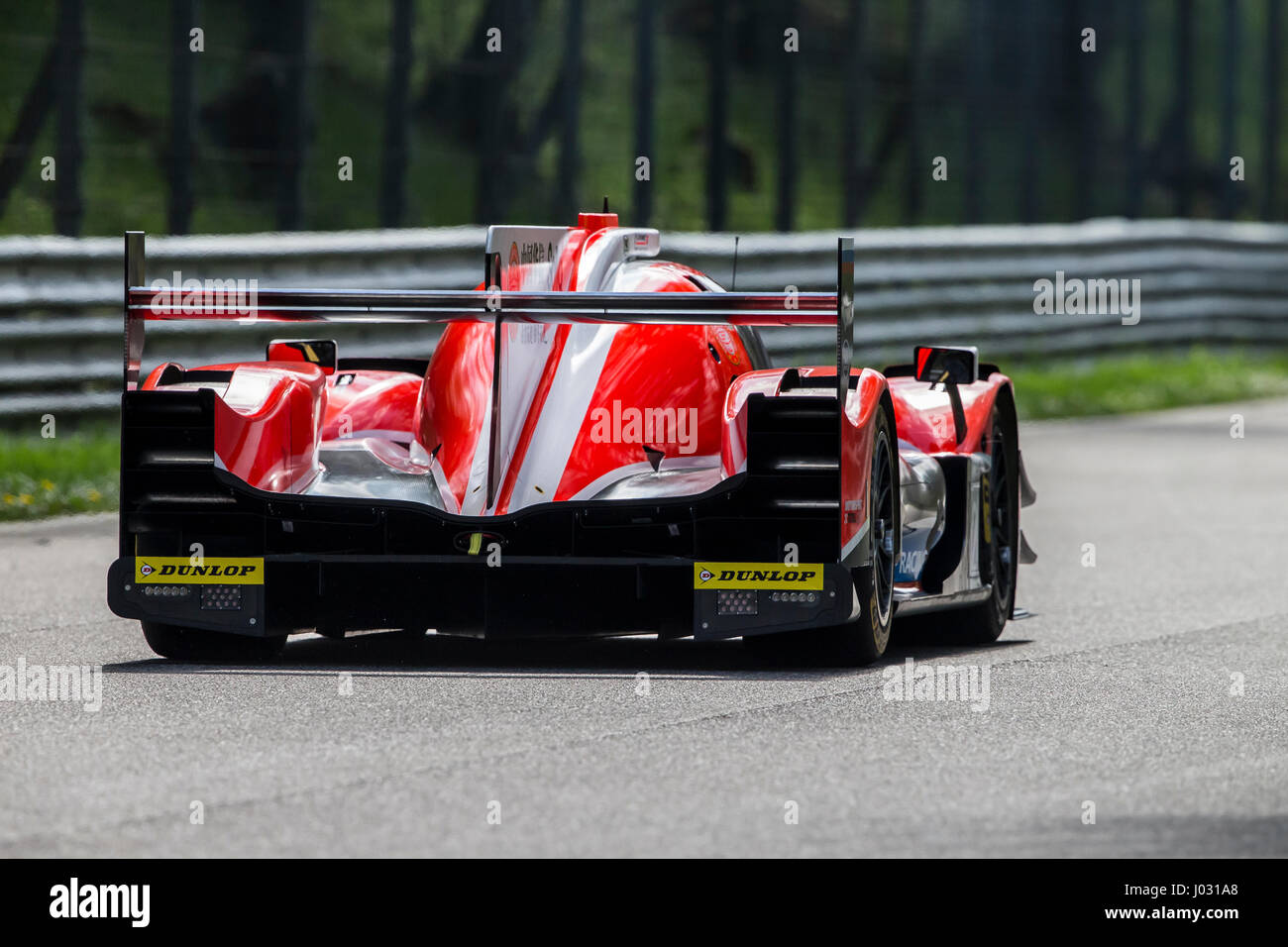 Monza, Italy - April 01, 2017: Oreca 07 – Gibson of CEFC Manor TRS Racing Team, driven by R T. Graves / R. Gonzalez / J. Hirschi / S. Trummer during t Stock Photo
