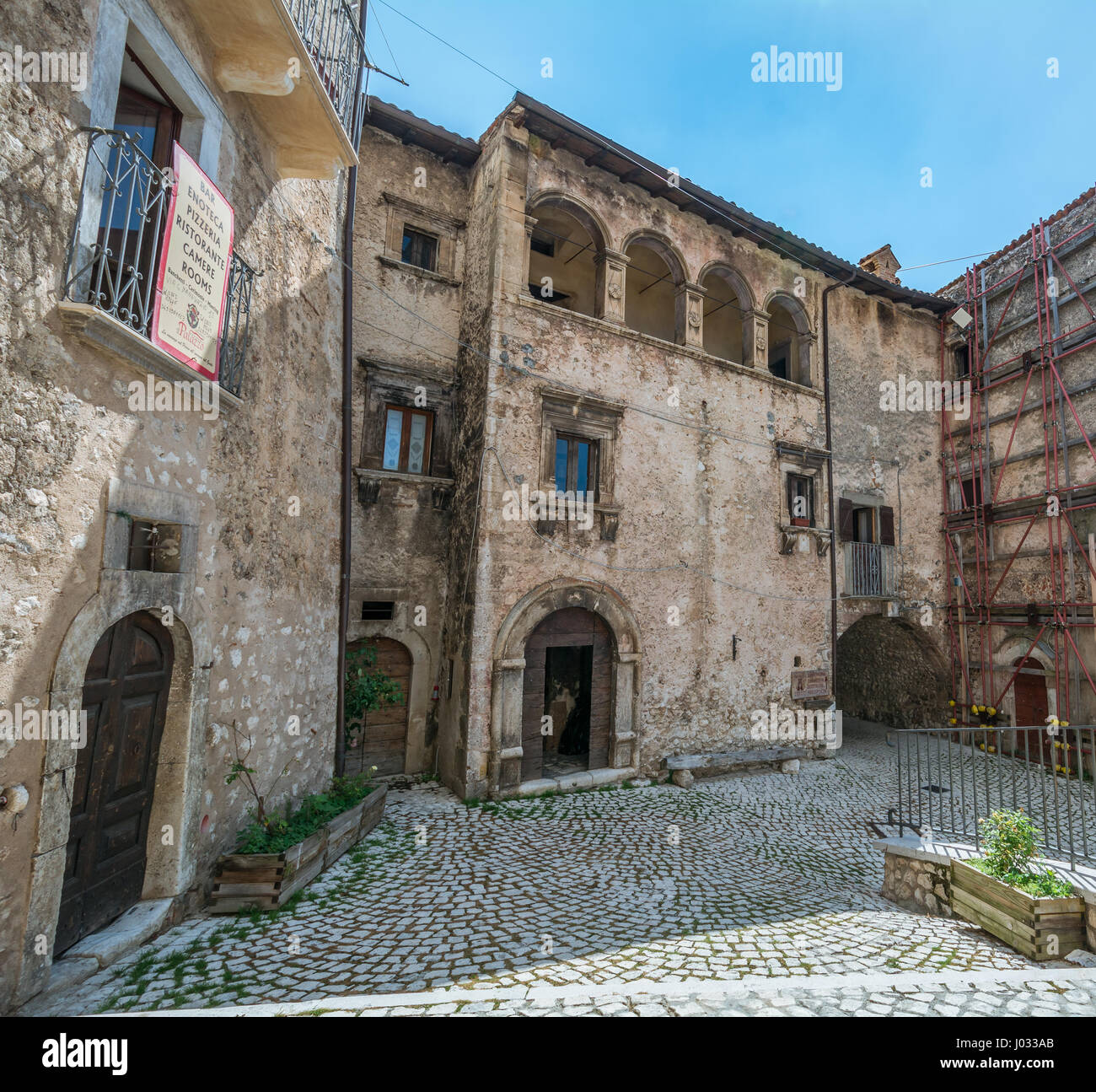 Santo Stefano di Sessanio, L'Aquila Province, Abruzzo (Italy Stock