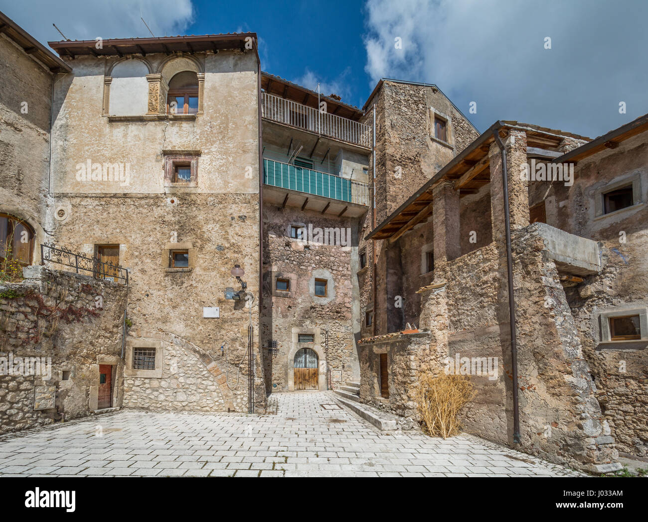 Santo Stefano di Sessanio, L'Aquila Province, Abruzzo (Italy Stock