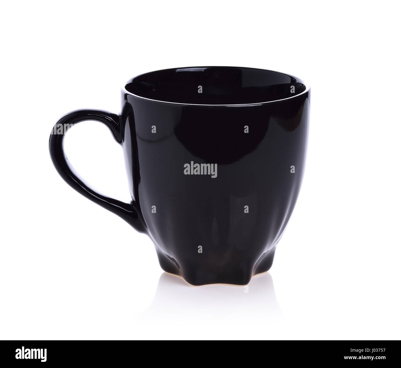 A Ceramic glass on white background Stock Photo Alamy