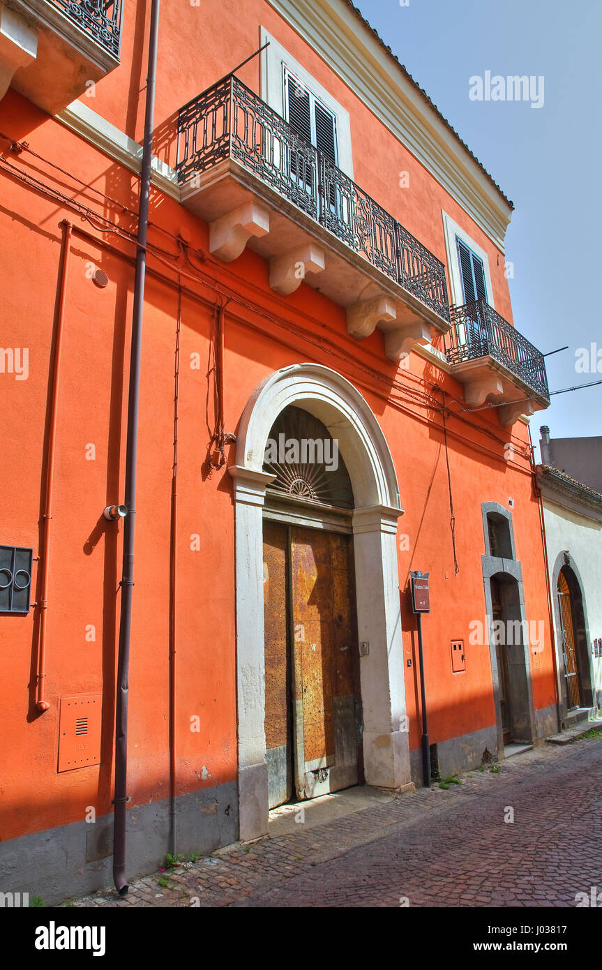 Tisbi palace. Melfi. Basilicata. Italy Stock Photo Alamy