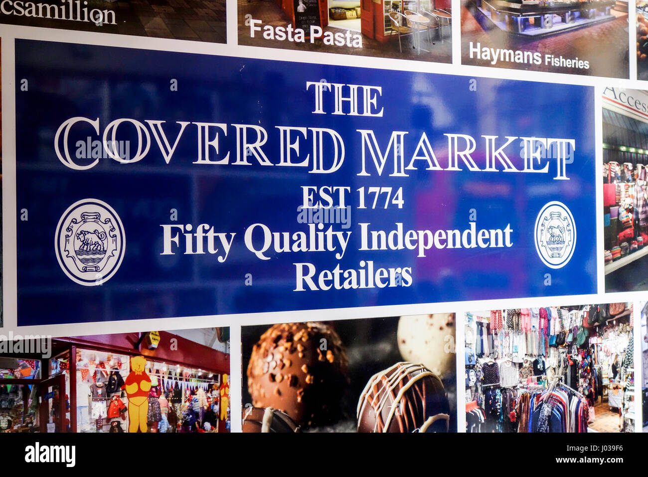 The Covered Market Stock Photo Alamy
