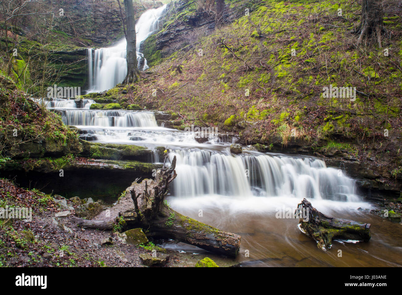Scaleber Force Waterfall Stock Photo