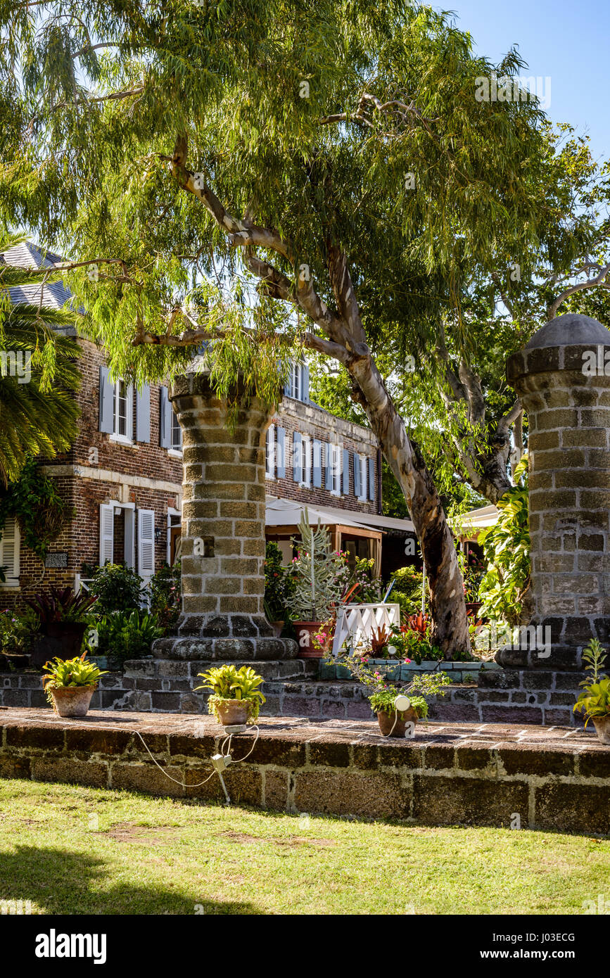 Sail Loft Pillars and Admiral's Inn, Nelson's Dockyard, English Harbour