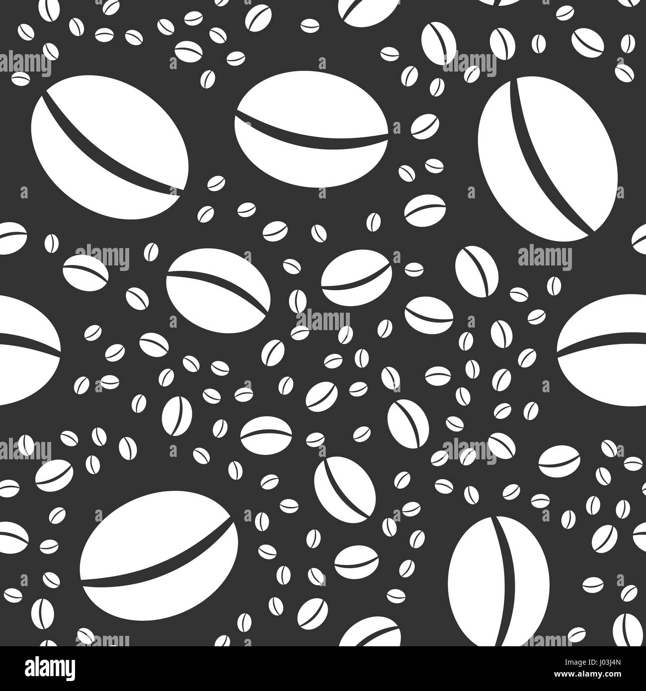 Coffee beans seamless pattern Stock Vector Image & Art - Alamy