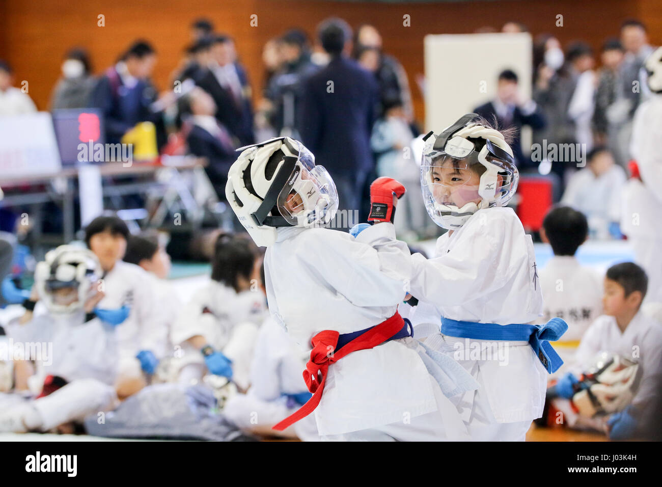 Match of Karate Stock Photo Alamy