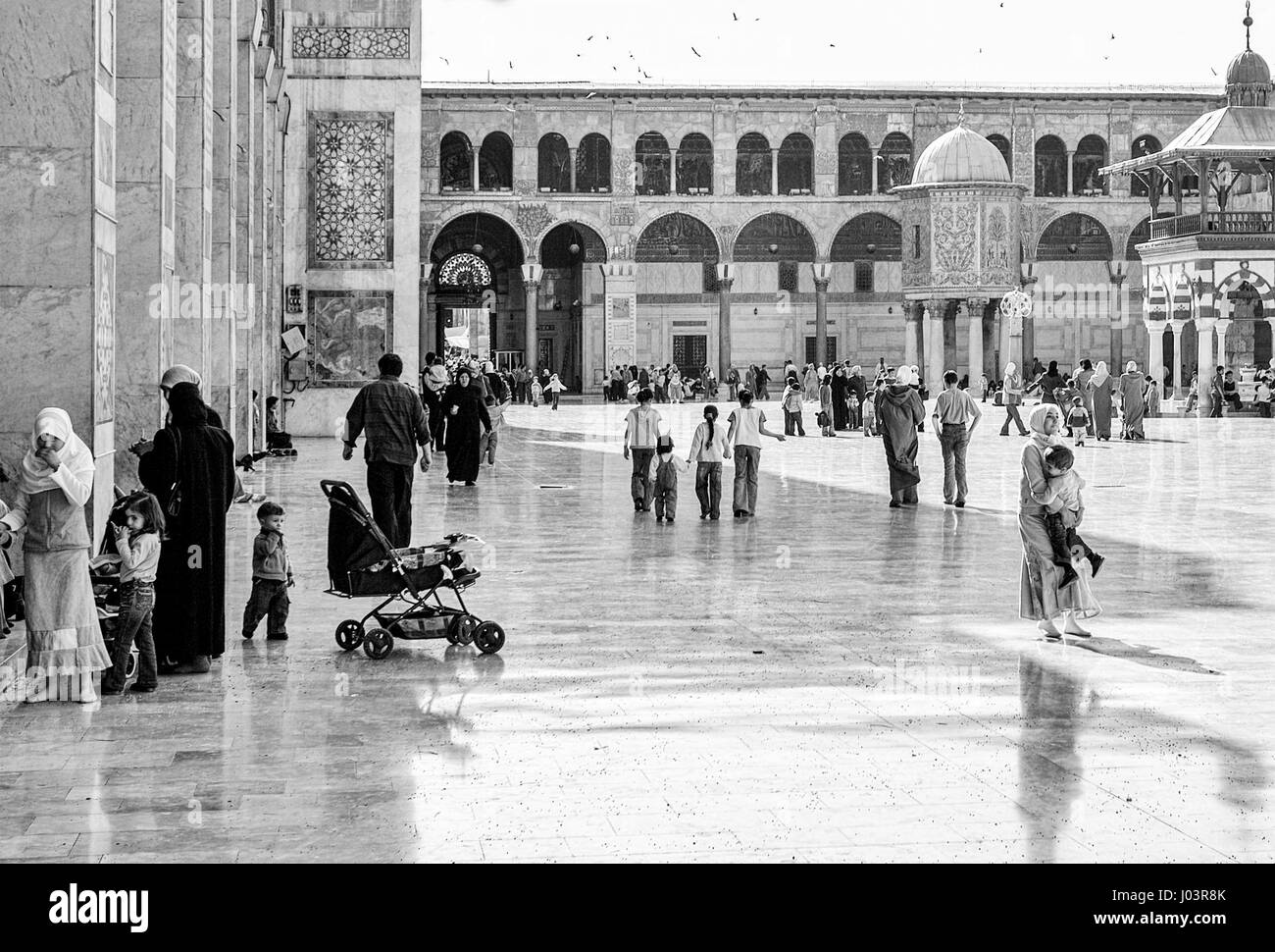 Saladin mausoleum Black and White Stock Photos & Images Alamy