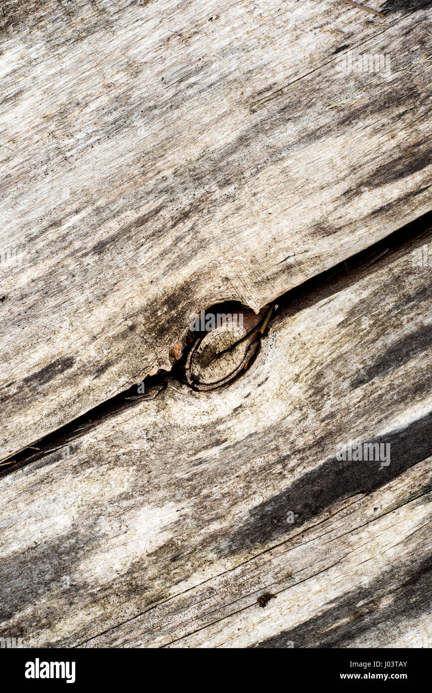 wooden plank with splinters and cracks Stock Photo - Alamy