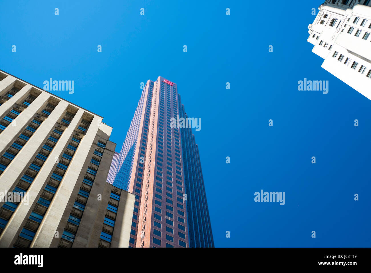 The Bank of Nova Scotia (operating as Scotiabank) building in Toronto Financial District, Ontario, Canada Stock Photo