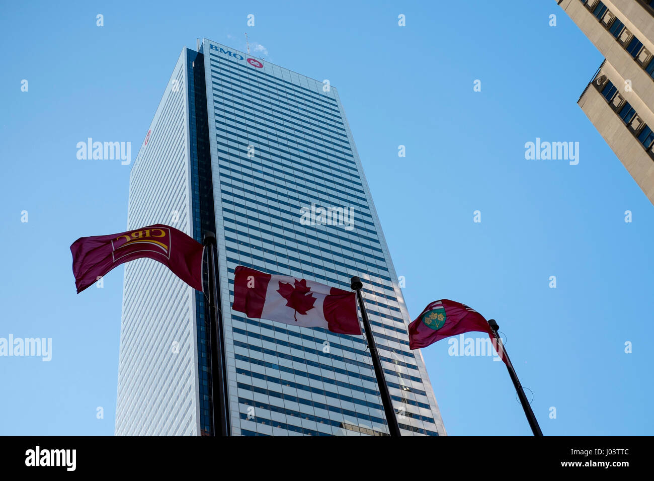 Toronto Financial District, Ontario, Canada Stock Photo