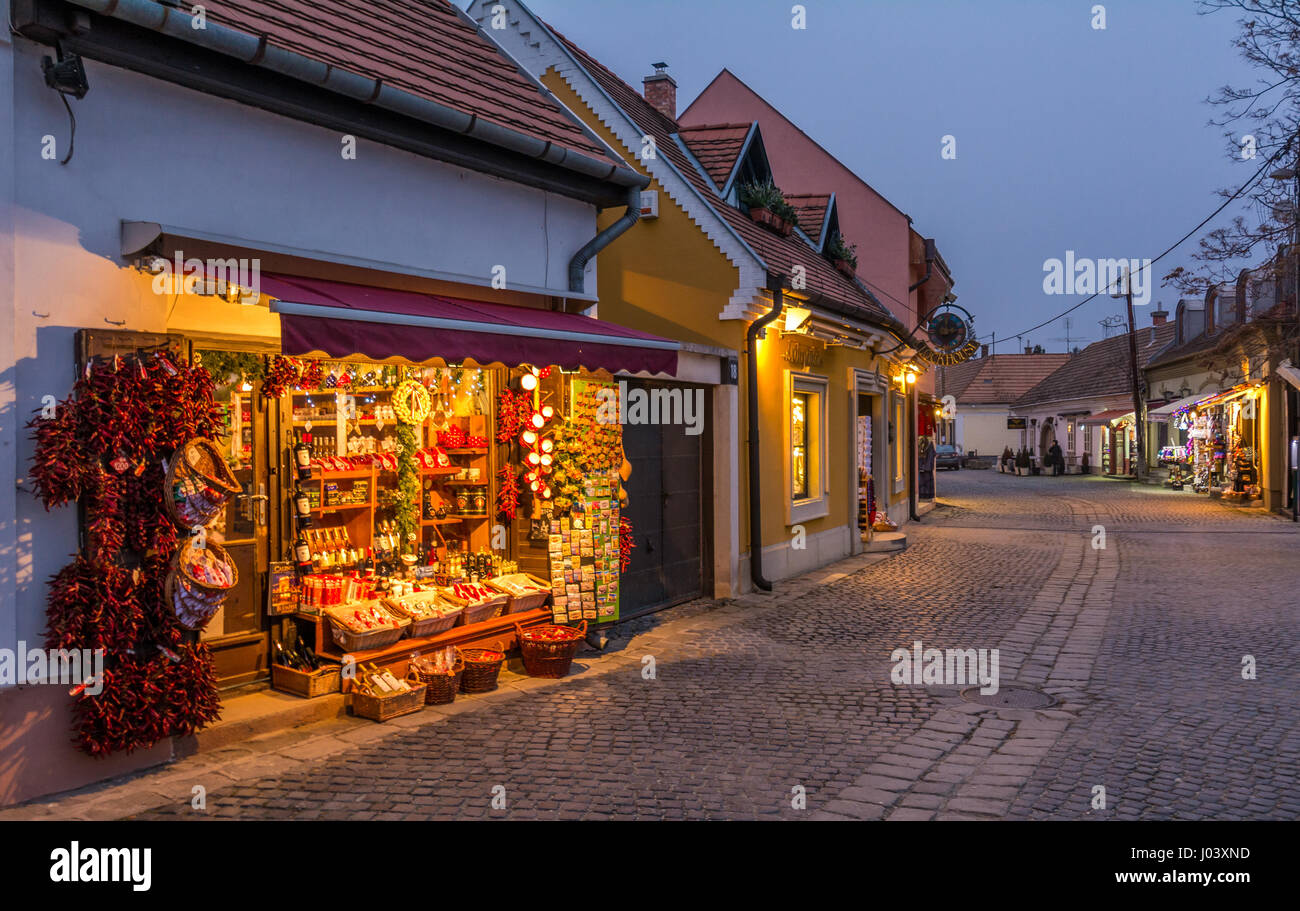 Szentendre Christmas Market Start Date 2022 Szentendre In Christmas, Small Town Along The Danube Near Budapest Stock  Photo - Alamy