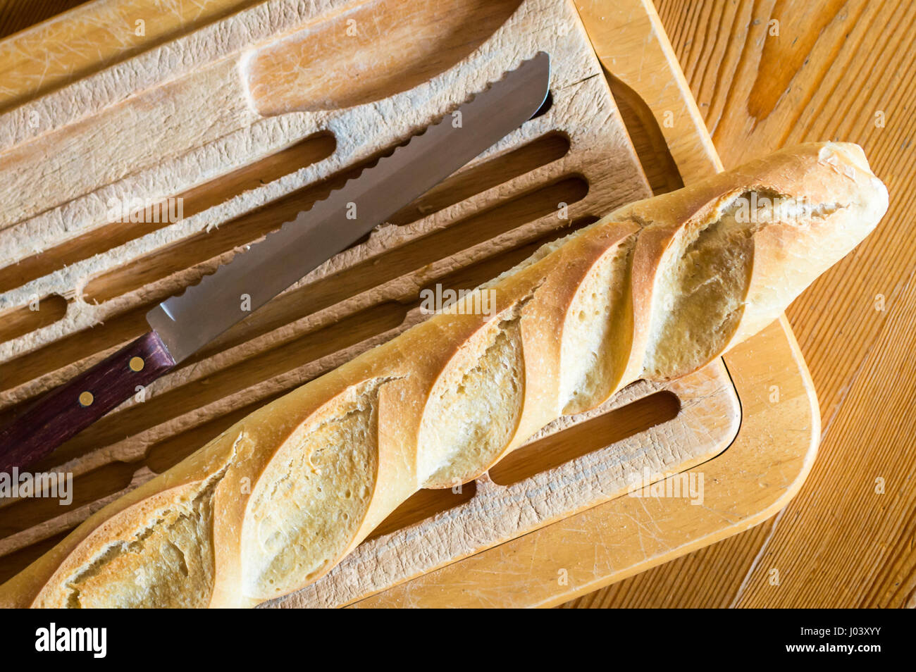 French bread baguette Stock Photo - Alamy