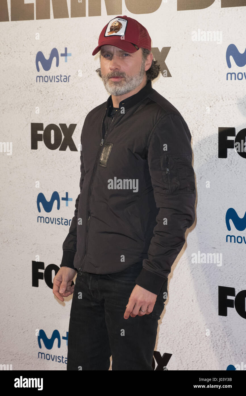 The Walking Dead' Fans Event - Arrivals Featuring: Andrew Lincoln