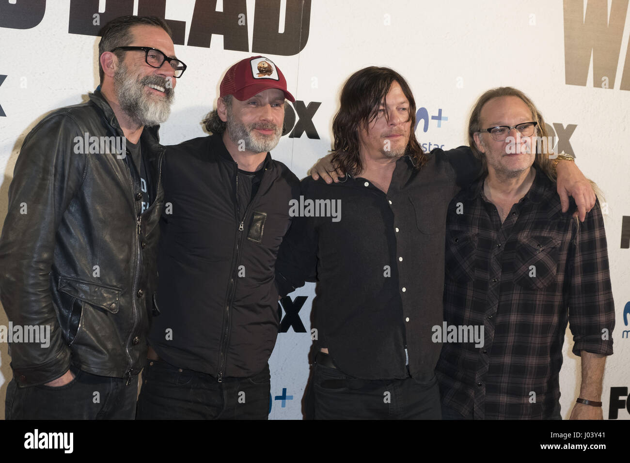 'The Walking Dead' Fans Event - Arrivals Featuring: Jeffrey Dean Morgan ...